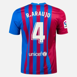 Nogometni Dres FC Barcelona Ronald Araujo 4 Domaći Nike 2021/22