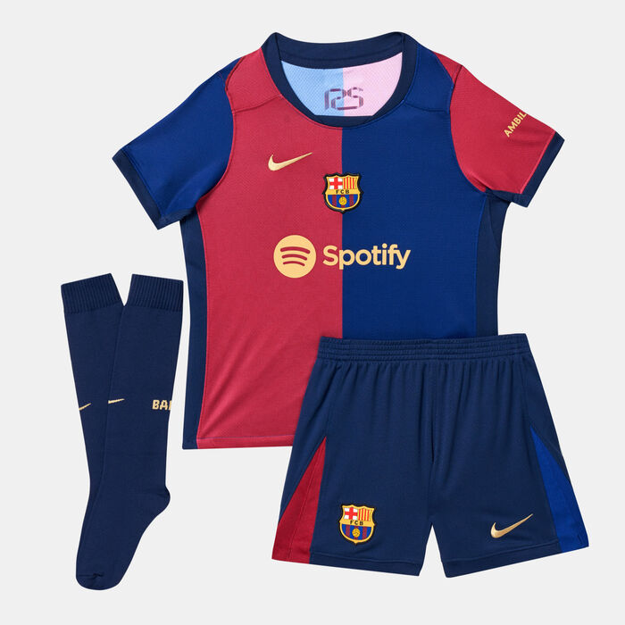 Nogometni Dres FC Barcelona Dječji Domaći 2024/25（+ kratke hlače）