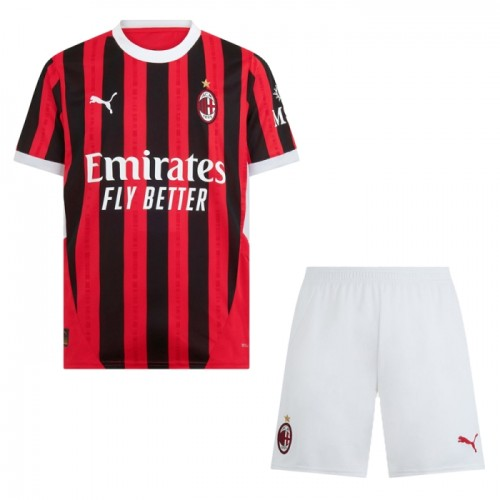 Nogometni Dres AC Milan Dječji Domaći 2024（+ kratke hlače）