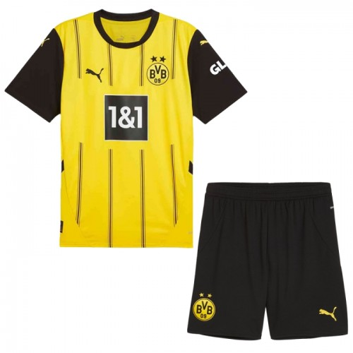 Nogometni Dres BVB Borussia Dortmund Dječji Domaći 2024/25（+ kratke hlače）